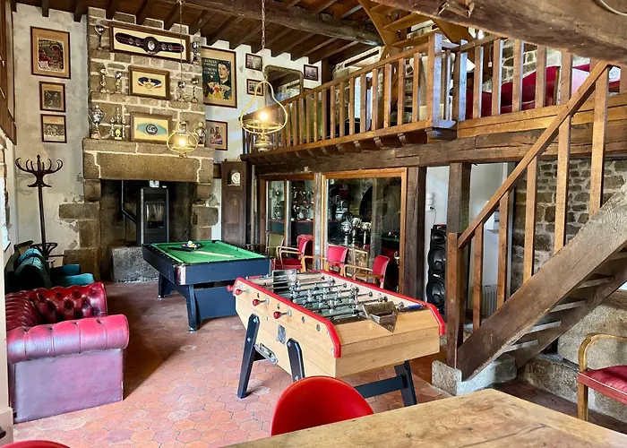 La Clef Decamp Moulin Du Gast 35pers Jacuzzi Sauna Billard Baby Feriehus