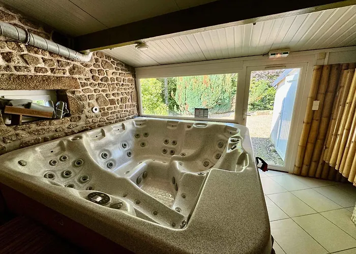 Feriehus La Clef Decamp Moulin Du Gast 35pers Jacuzzi Sauna Billard Baby Le Gast