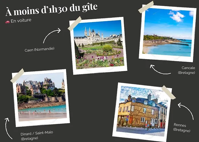 La Clef Decamp Moulin Du Gast 35pers Jacuzzi Sauna Billard Baby Feriehus *